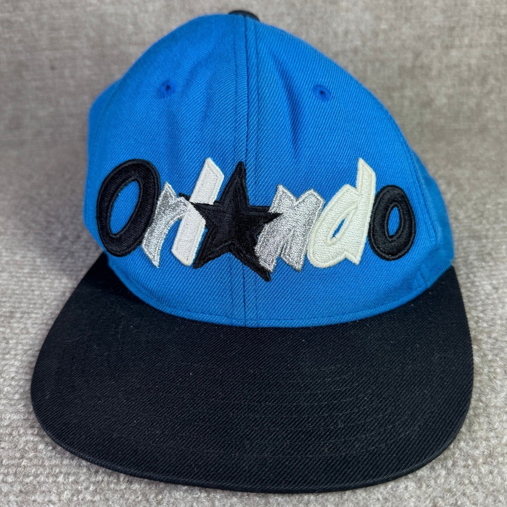 Orlando Magic Mitchell & Ness  Snapback Hat Mens‎ OS Blue Black NBA Star